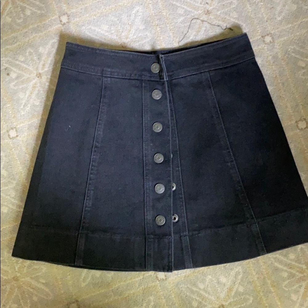 Madewell denim skirt